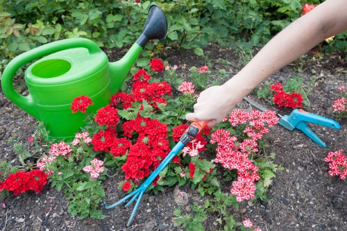 Keyboard navigation support on a landscaping website
