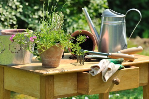 Screen-reader friendly landscaping information layout