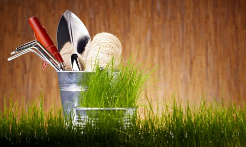 Professional landscaping planning and garden layout work